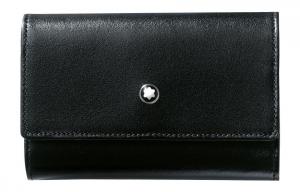 MONTBLANC Ключница из кожи коровы Meisterstuck черная
