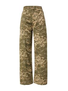 Широкие брюки Nasty Gal ABSTRACT, цвет Khaki/Olive