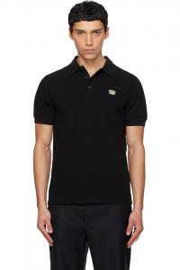 Поло Kenzo Paris 'Kenzo Wild Tiger' Slim Polo, черный