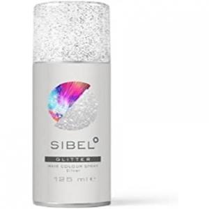 Блестящая краска для волос в спрее, серебро 0,174989 кг Sibel