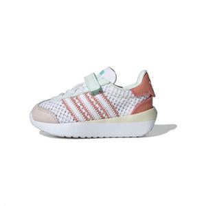 Дышащие низкие детские туфли Adidas Originals для малышей белый коричневый фиолетовый