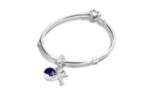 Pandora Серебряный браслет 925 пробы унисекс