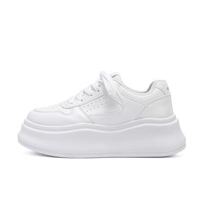 HUANQIU Износостойкие баланс легкие низкие кроссовки Skateboard Women's White