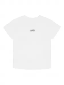 Футболка с круглым вырезом Mm6 Maison Margiela, белый