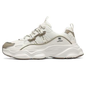 VanCamel Увеличивающие рост устойчивые к истиранию дышащие нескользящие низкие уличные туфли унисекс бежево-абрикосовые, цвет Beige Apricot