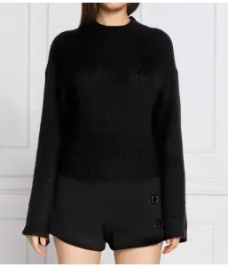 Свитер Садан regular fit Silvian Heach, черный