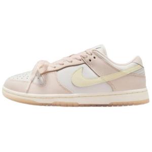 Кроссовки Nike Dunk Skateboarding Shoes Women's Low-top Pink/yellow/white, розовый