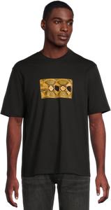 Мужская футболка с абстрактным рисунком Armani Exchange, Black Cd