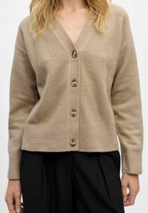 Кардиган Object Cardigan, Desert Taupe/Taupe