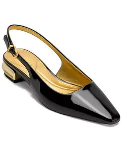 Женские балетки Savita на ремешке Donna Karan New York, черный