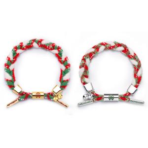 Сплетенный браслет из сплава с маленьким львом унисекс Rastaclat