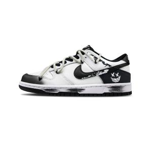 Nike Кроссовки для скейтбординга Dunk Phantom Ghost Face нескользящие низкие унисекс black white