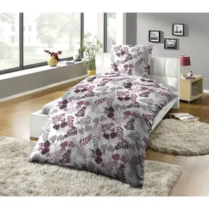 Постельное белье KiNZLER «Постельное белье из поликоттона с принтом «Вивиан», легкое в уходе, цвет bunt