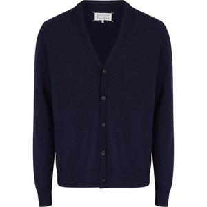 Шерстяной кардиган Maison Margiela, синий