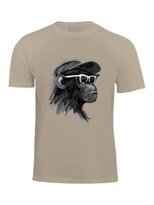 Рубашка Cotton Prime Cool Monkey mit Brille, бежевый