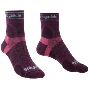Носки Bridgedale Ultralight T2 Merino Sport 3/4 Crew, фиолетовый