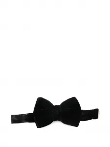 Галстук velvet bow tie Emporio Armani, черный