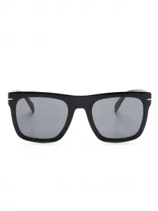 Солнцезащитные очки трапециевидной формы David Beckham, черный