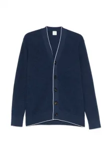 Кардиган с V-образным вырезом Eleventy, синий