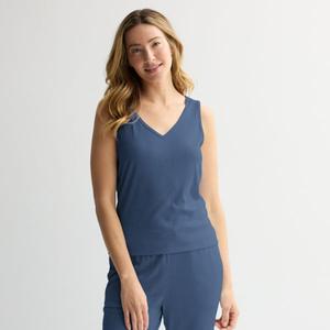 Женская ажурная майка для сна Sonoma Goods For Life, цвет pledge blue