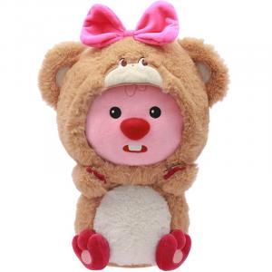 Мягкая плюшевая кукла Zanmang Loopy Fruit Pullover Collection Little Beaver, предназначенная для создания уютной и расслабляющей атмосферы Lfashion Life, looy-slowpoke bear 30cm