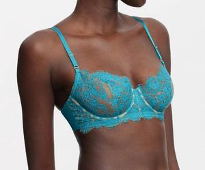 Бюстгальтер балконет Entice в райском голубом цвете/нейлон Skarlett Blue