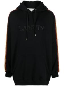 Lanvin худи с отделкой Curb, черный