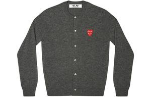 CDG Play Кашемировый свитер женский серый