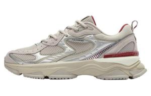 QIAODAN Женские кроссовки Era Slip Resistant Low Top Chunky, серо-красные