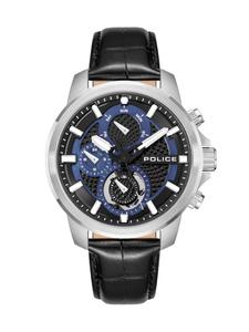 POLICE Часы Analog 'Newport' в черном цвете