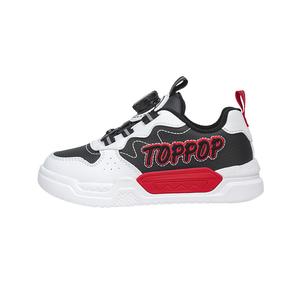 Кроссовки детские с противоскользящей подошвой и износостойкими подошвами для бега Toppo, черный/красный