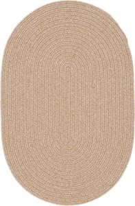 Ковер SAFAVIEH, 183 x 275 см, Braided Collection, овальный, Gold, ручной работы, двусторонний, идеально для гостиной, спальни, столовой (BRD375D)