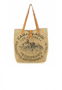 Сумка Campomaggi Handbag, Beige-Nera/Light Brown
