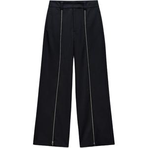 ZW Series Повседневные брюки женские синие ZARA