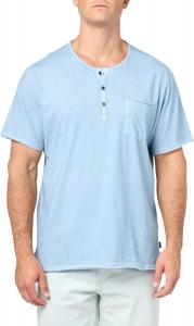 Шапка John Varvatos Men's Rex Henley, Dusted Blue