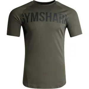 GYMSHARK Футболка мужская Strength Green