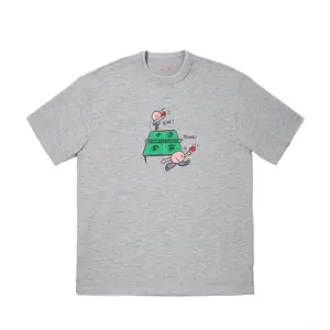 Футболка Unisex Heather Gray Light Gray LiNing, светло-серый