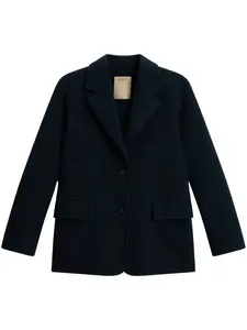 Однобортный пиджак WOOLRICH, синий