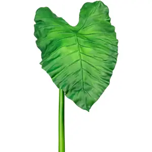 Креативная зеленая искусственная ветка «Лист каллы» Creativ Green, зеленый