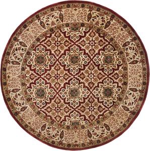 SAFAVIEH Persian Legend Collection ковер 183 x 183 см круглый бежевый / бежевый PL521A ручной работы традиционный премиум шерстяной