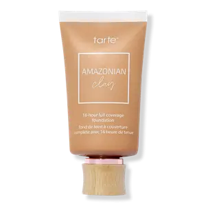 Тональный крем с амазонской глиной, обеспечивающий 16-часовое покрытие. Tarte, 37H Medium-Tan Honey (medium to tan skin with warm, peach undertones)