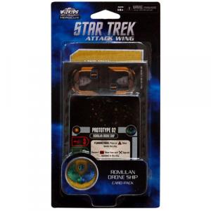 Миниатюра WizKids/NECA Star Trek Attack Wing: Romulan - Romulan Drone Ship Card Pack (Backrooms Sale)