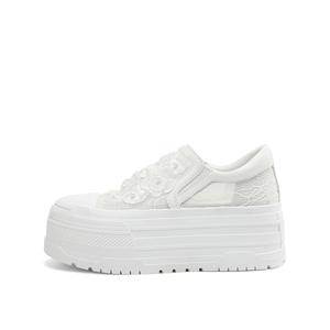 Rosa Bianca Легкие низкие женские кроссовки, увеличивающие рост, белые
