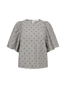 Блуза co'couture Trixie, цвет Grey/Dark grey