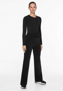 Брюки для активного отдыха SUPER EXTRA WARM SEAMLESS BOOTCUT OYSHO, черный