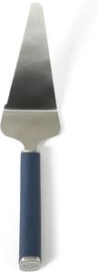 Calphalon Edge сервировочная лопатка для пирога из нержавеющей стали с термопластичной резиновой ручкой - темно-синий