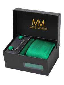 Галстук Massi Morino, изумрудный