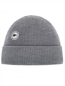 Eisbär Шерстяная шапка "Ларен" серого цвета