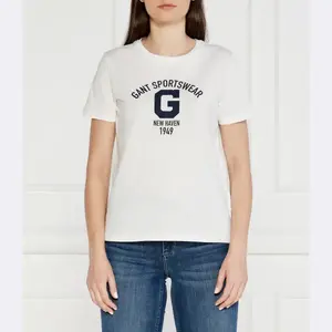 Футболка стандартного кроя Gant, белый