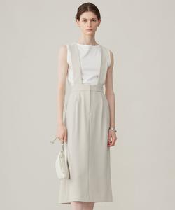 Легко стирающаяся легкая юбка-свитер из двойной ткани